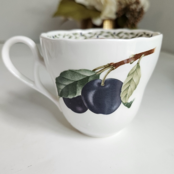 Vtg Lot of 5 Noritake Royal Orchard Cups Fruit 9416 Primachina Japan 1989- 2002 - Picture 8 of 10